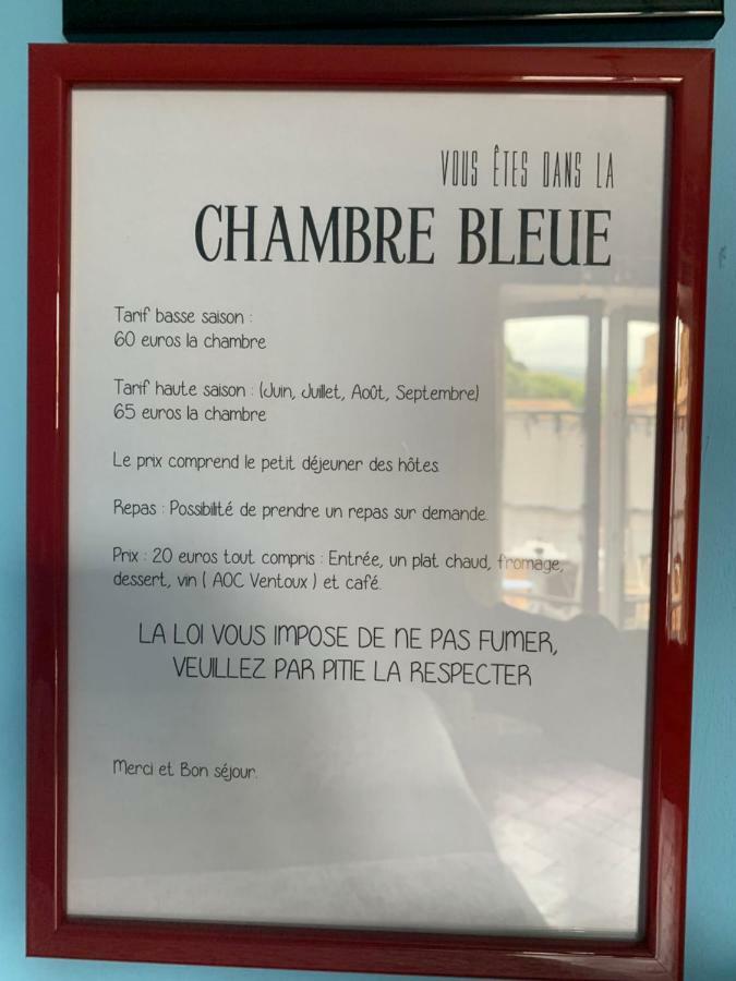 La Sarrasine Hotel Villes-sur-Auzon Luaran gambar